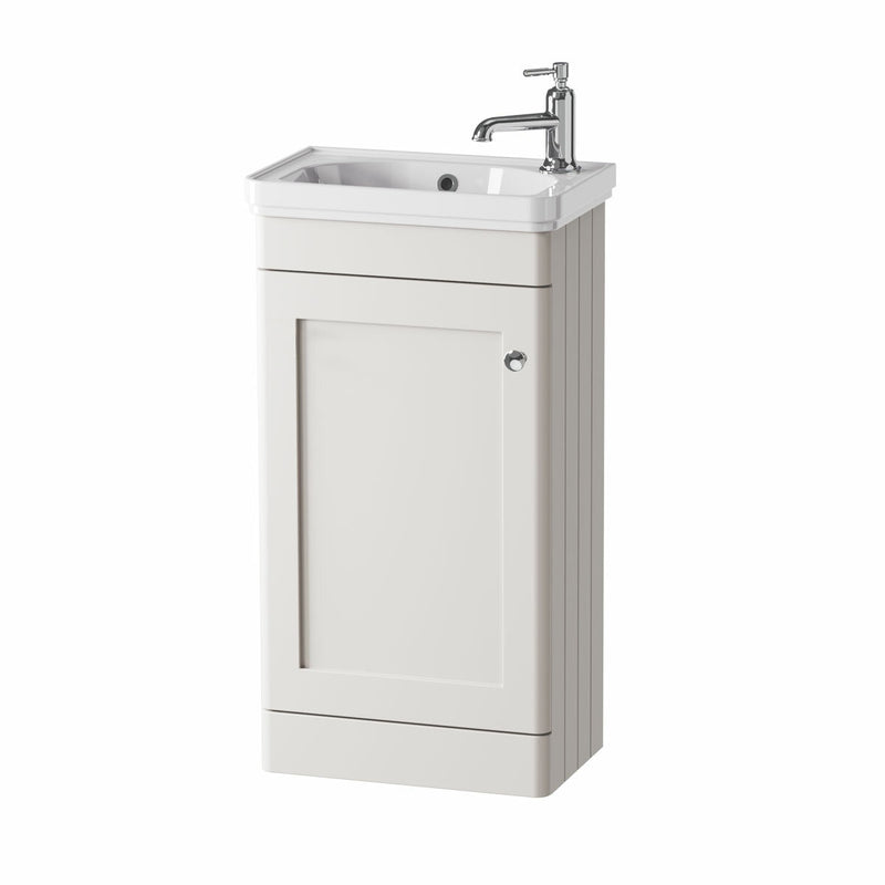 Tavistock Ashby cloakroom vanity unit white 46.4 cm, imported from the UK