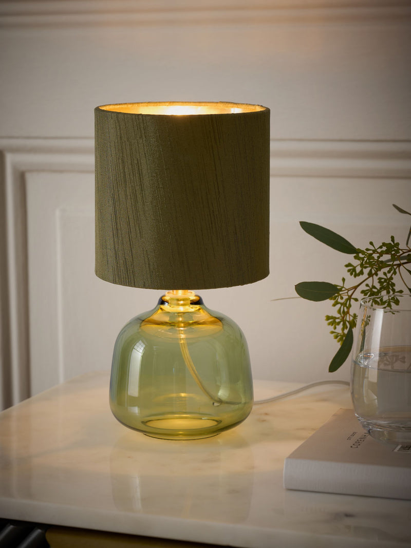 Navy Blue Connor Bedside Table Lamp
