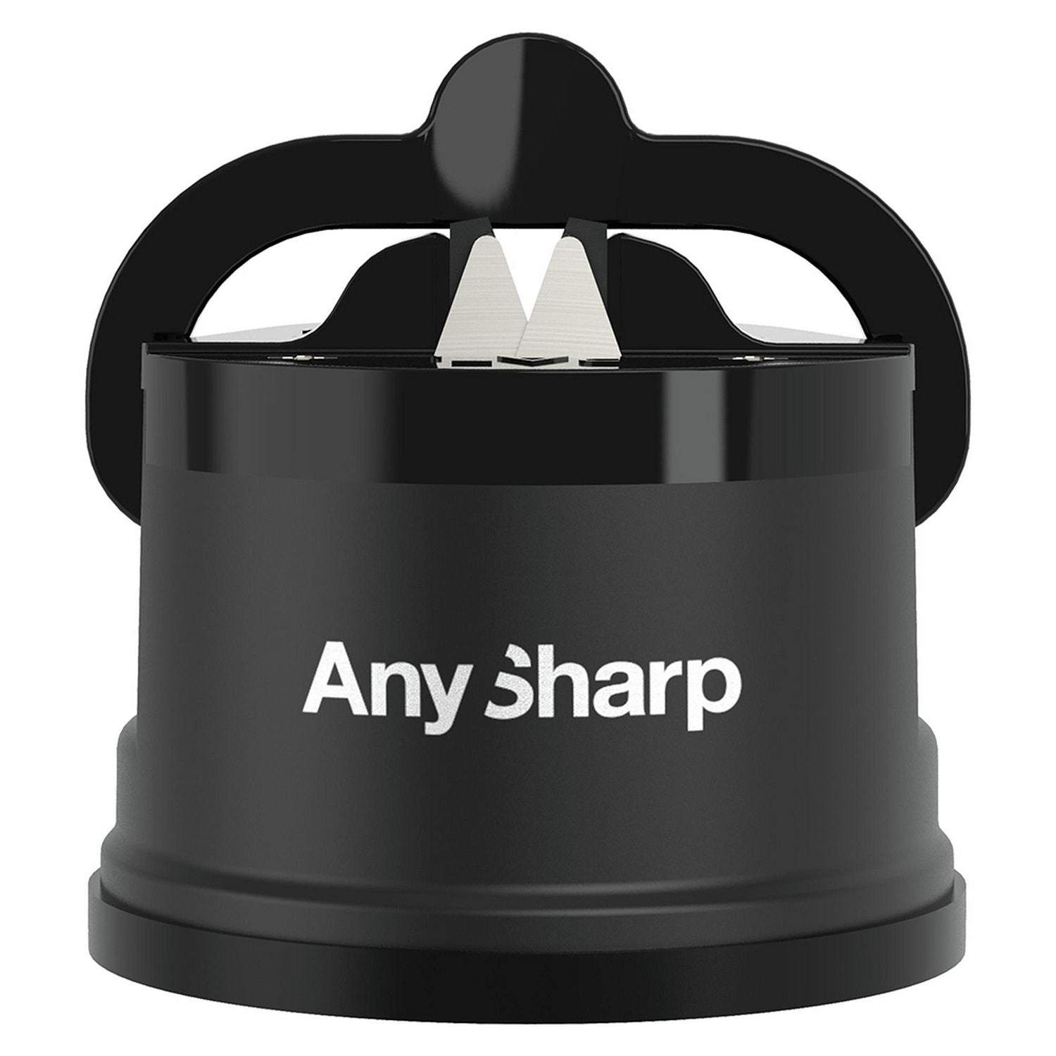 AnySharp black knife sharpener, imported from the UK
