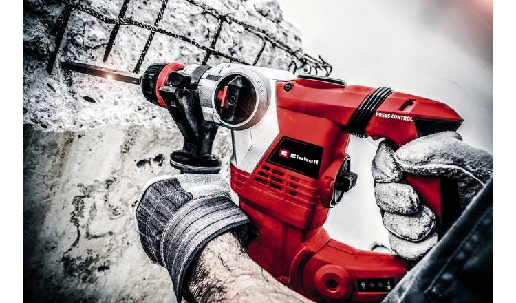 Einhell 1250W corded rotary hammer, UK version