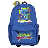Sonic The Hedgehog kids polyester backpack 13.5L - British product