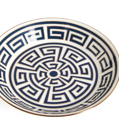 GINORI 1735 Porselen Labirinto Zaffiro Teassett 13,5 cm