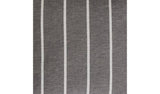 Habitat yarn dye stripe cushion charcoal 43x43cm, imported from the UK