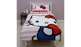 Hello Kitty pink kids bedding set single - British product