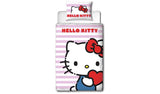 Hello Kitty pink kids bedding set single - British product