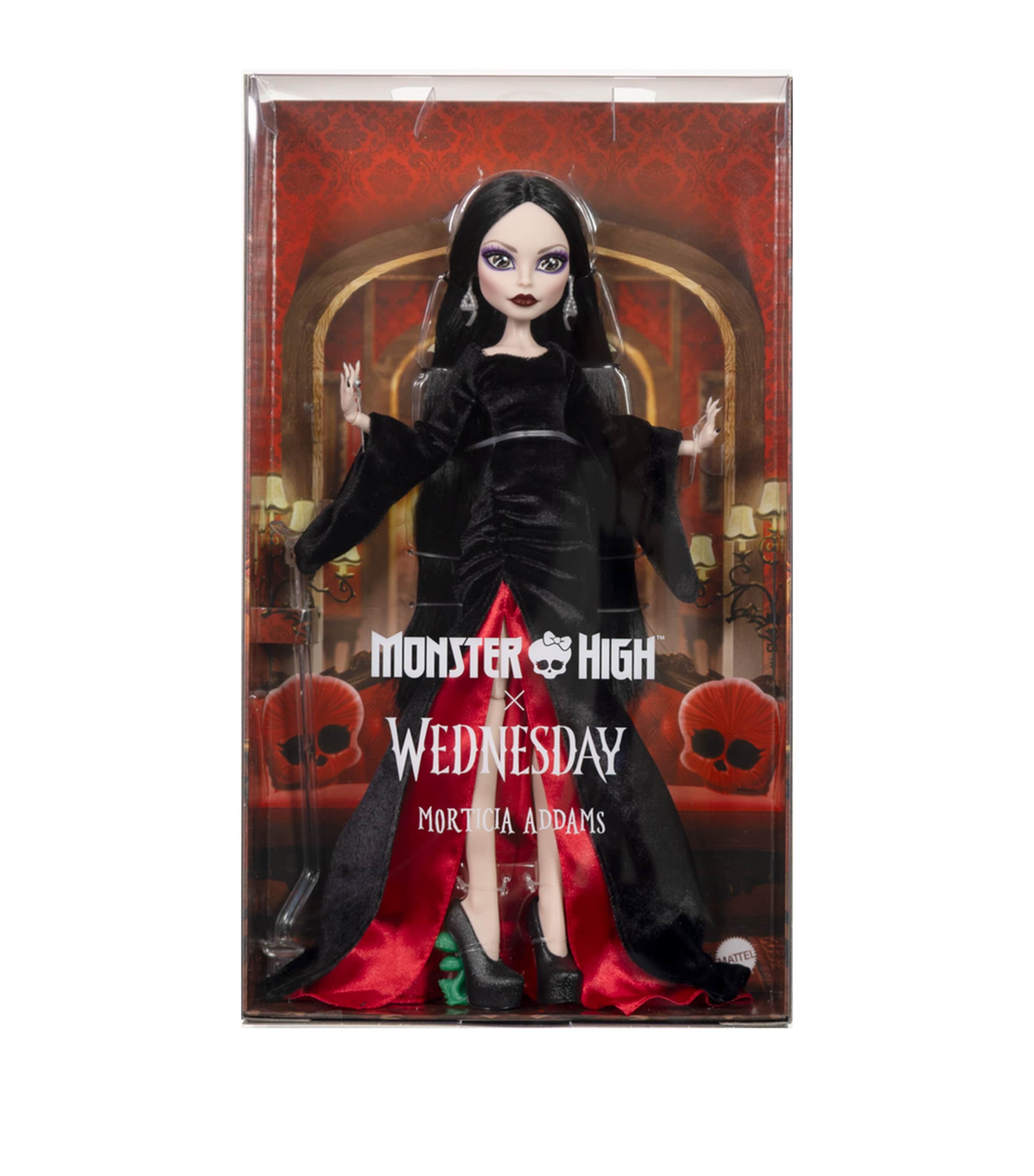 Monster High Morticia Addams collectible doll (British brand)