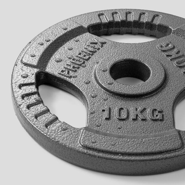 Phoenix Fitness 10kg weight plate 2 inch - British product