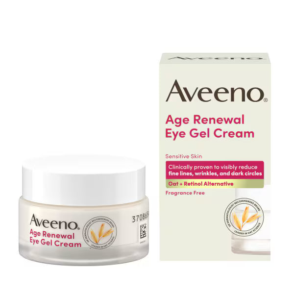Aveeno Age Renewal Eye Gel Cream 15ml - British product