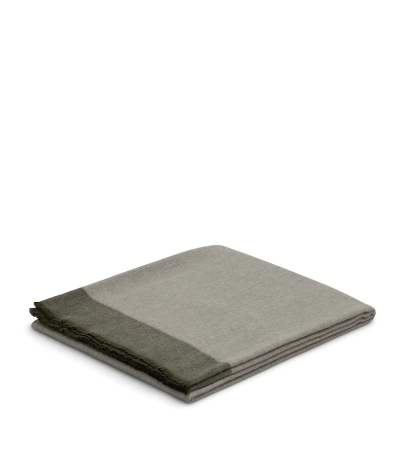 Begg x Co cashmere Arran Border throw 150cm x 200cm - British product