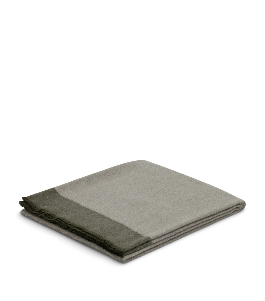 Begg x Co cashmere Arran Border throw 150cm x 200cm - British product
