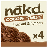 nakd. Cocoa Twist Fruit Nut & Oat Bars Multipack   4 x 30g GOODS M&S   