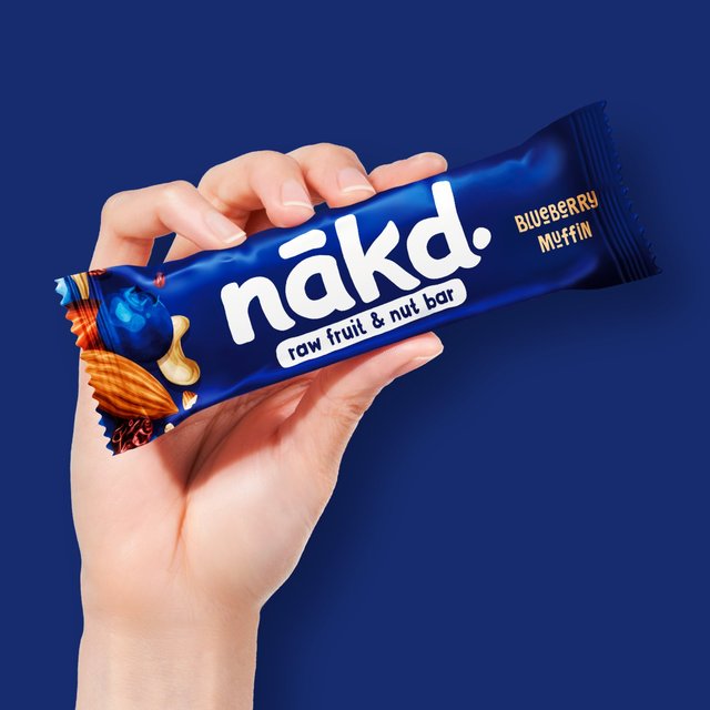 nakd. Blueberry Muffin Fruit & Nut Bars Multipack   4 x 35g GOODS M&S   