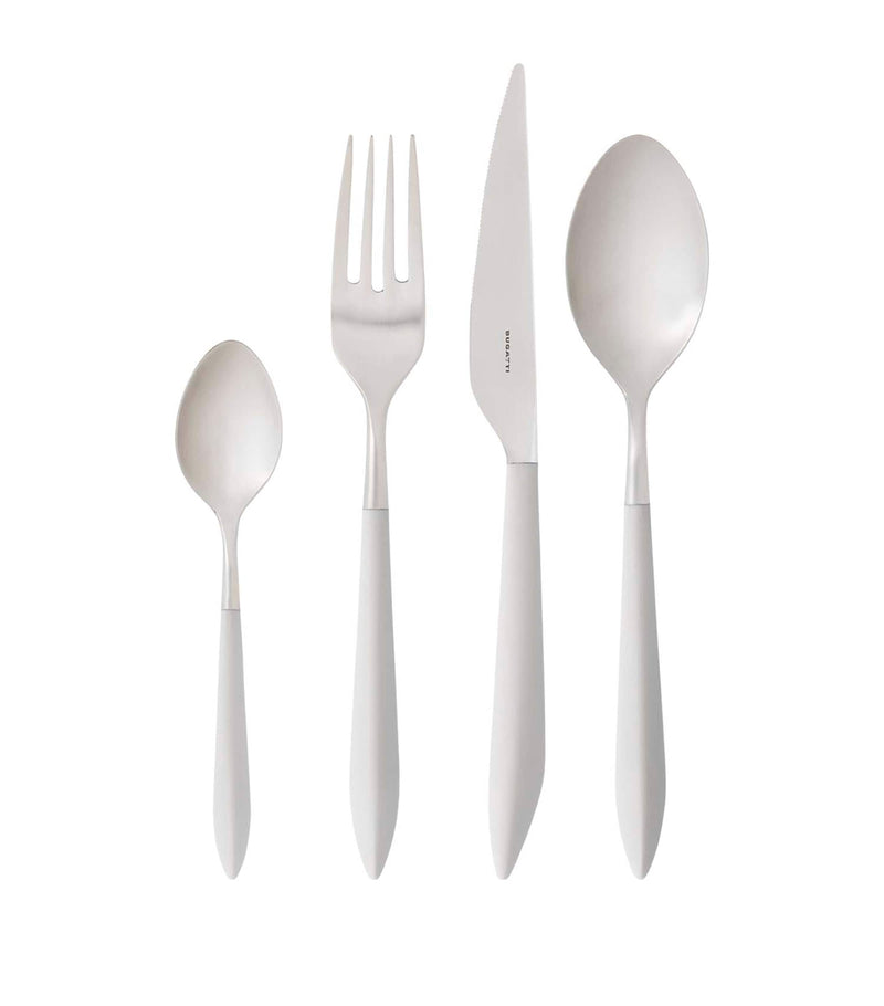 Bugatti Ares Stainless Steel 24-piece cutlery set - British product