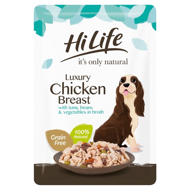 HiLife Its Only Natural - Chicken Breast Tuna & Garden Veg   100g