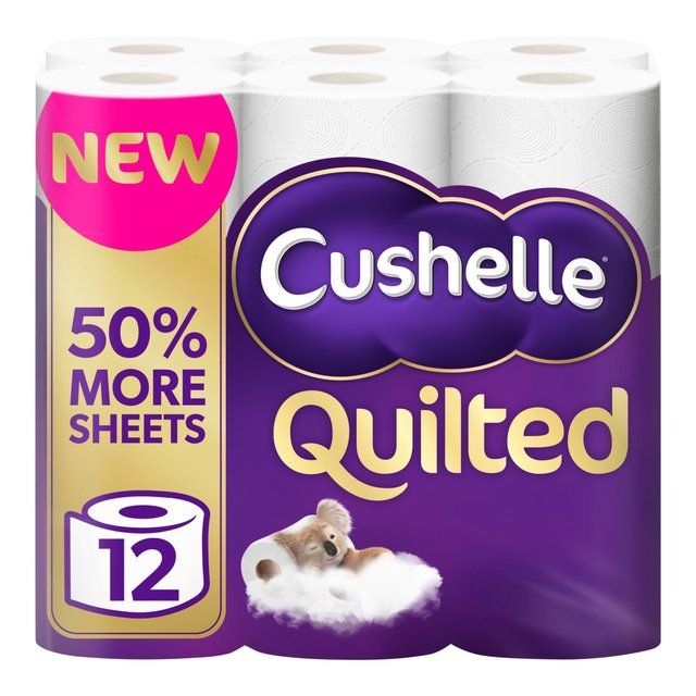 Cushelle Quilted Toilet Rolls   12 per pack GOODS M&S   