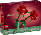 LEGO Roses Red Flower Set 120 Pieces, imported from the UK