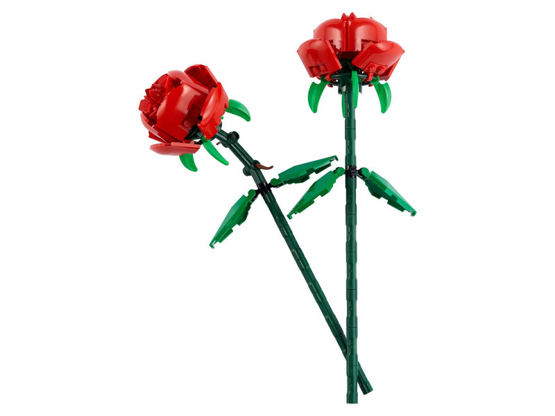 LEGO Roses Red Flower Set 120 Pieces, imported from the UK