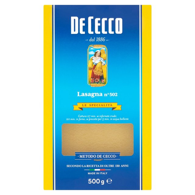 De Cecco Lasagne   500g GOODS M&S   