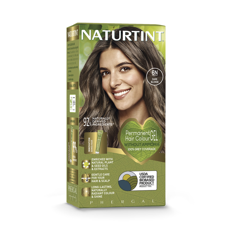 Naturtint permanent hair colour 6N dark blonde (British brand)