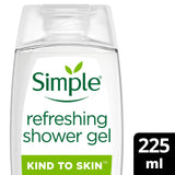 Simple Refreshing Shower Gel 225ml GOODS Sainsburys   