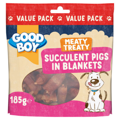 Good Boy dog treats Pigs in Blankets 185g - British product