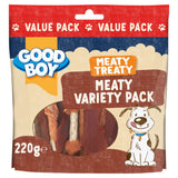 Good Boy Meaty Treaty Variety Pack 220g (British brand)