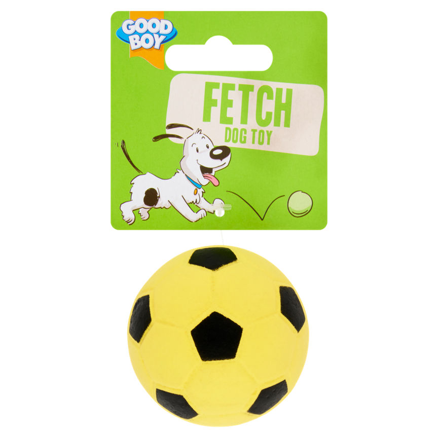 Good Boy Fetch Dog Toy Sponge Ball