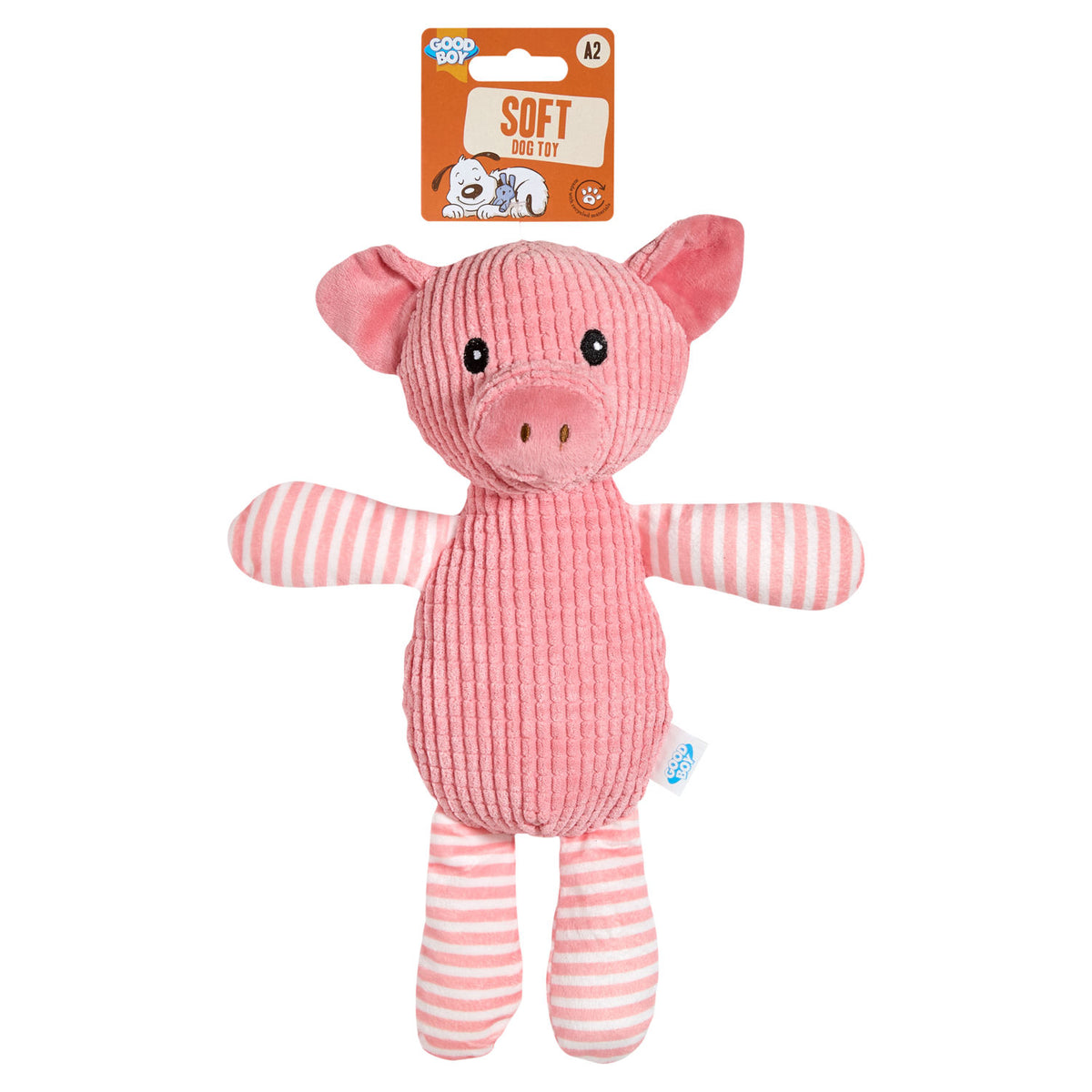 Good Boy soft cuddle friend dog toy, UK version