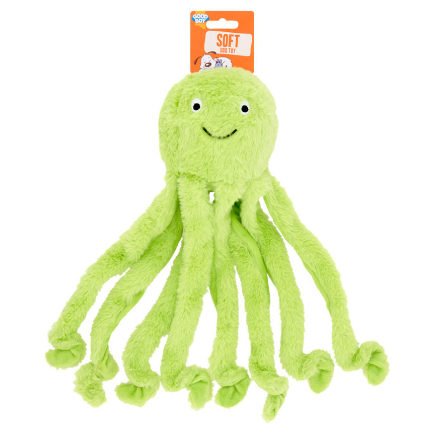 Good Boy Soft Dog Toy Octopus GOODS ASDA   