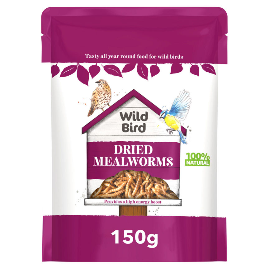 Wild Bird Dried Mealworms 150g