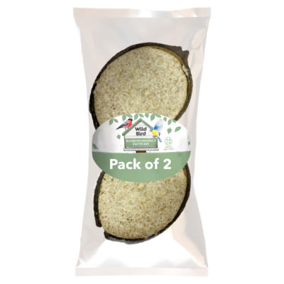 Spectrum Brands wild bird food coconut fat feast twin pack (British brand)