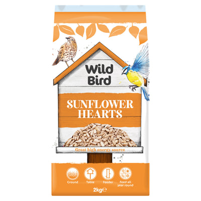 ASDA Wild Bird Sunflower Hearts Bird Food 2kg- Buy online at McGrocer