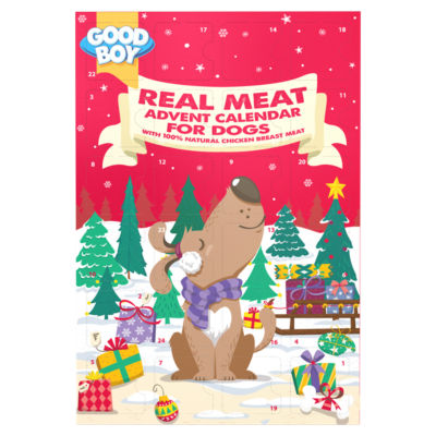 Good Boy dog advent calendar 100g, imported from the UK
