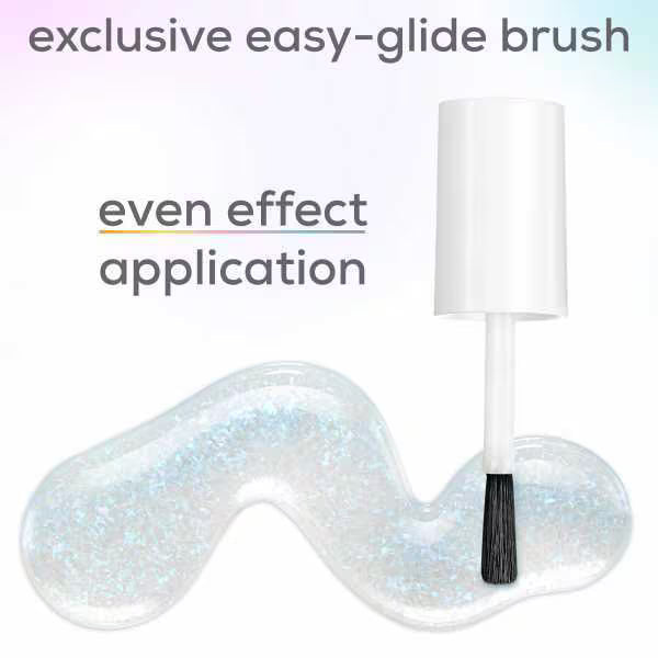 Essie Nail Art Topcoat Starlight Gold Flakie Effect - British product
