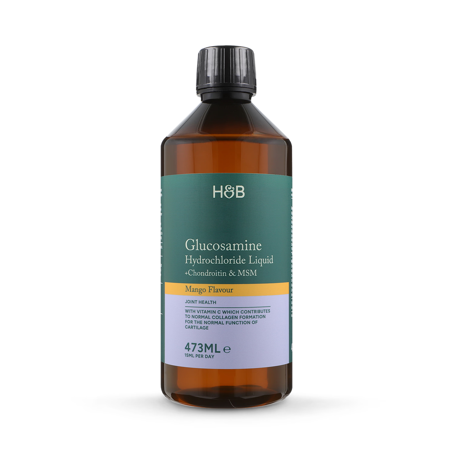 Holland & Barrett Glucosamine Chondroitin Liquid 473ml, UK version