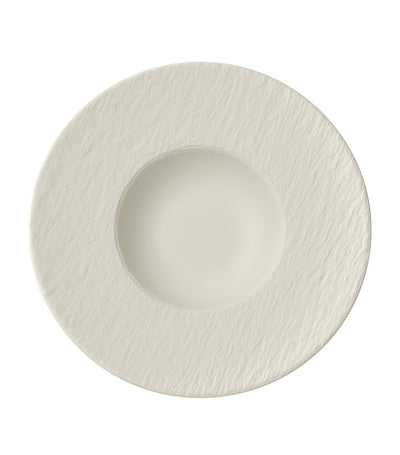 Harrods Villeroy & Boch Manufacture Rock Blanc Pasta Plate 29cm- Buy online at McGrocer