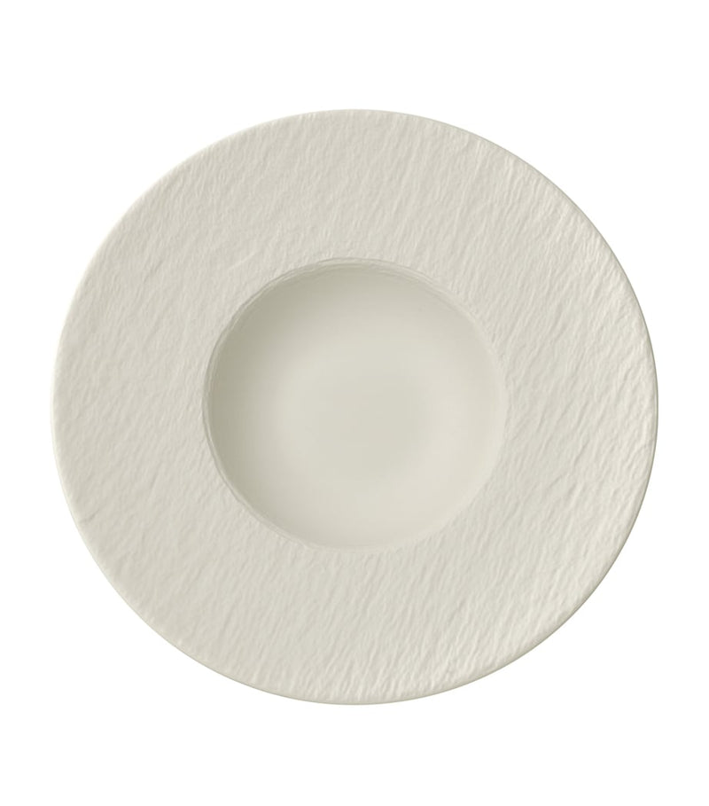 Villeroy & Boch Manufacture Rock Blanc pasta plate 29cm (British brand)