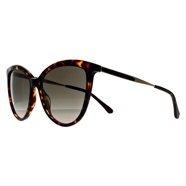 Jimmy Choo BELINDA/S brown gradient cat-eye sunglasses - British product