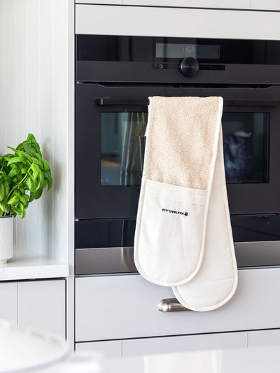 Gants de four doubles Masterclass Deluxe Crème 100 % coton Next - Acheter en ligne sur McGrocer
