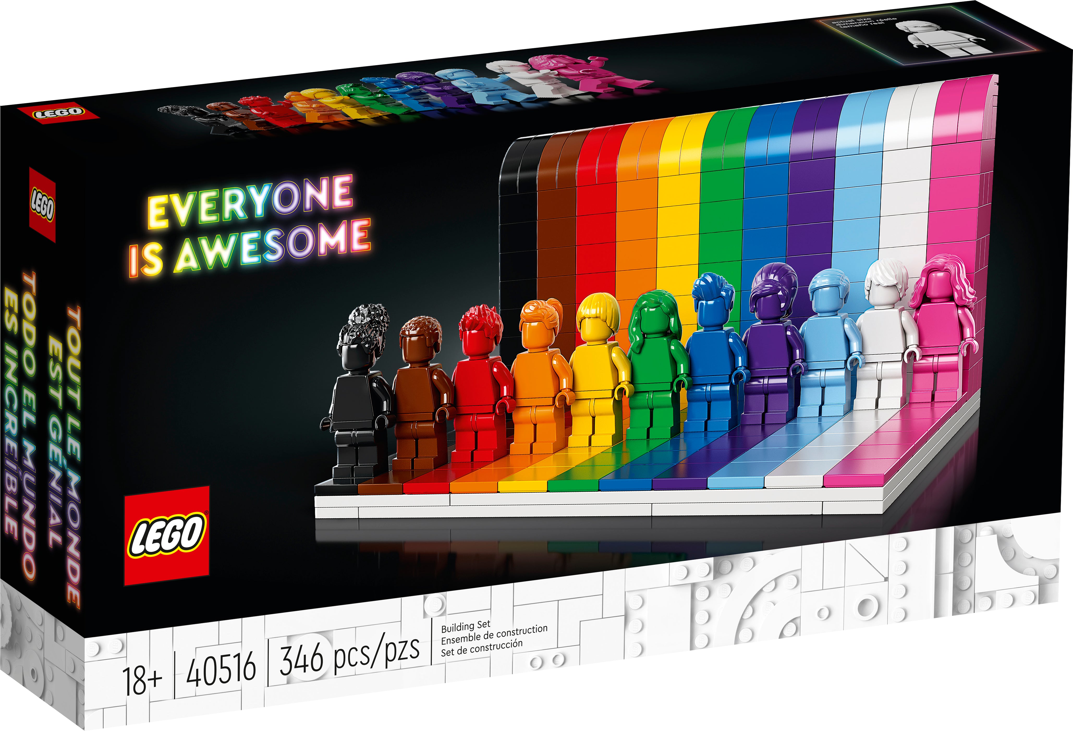 LEGO Everyone Is Awesome 346 piece set - British product