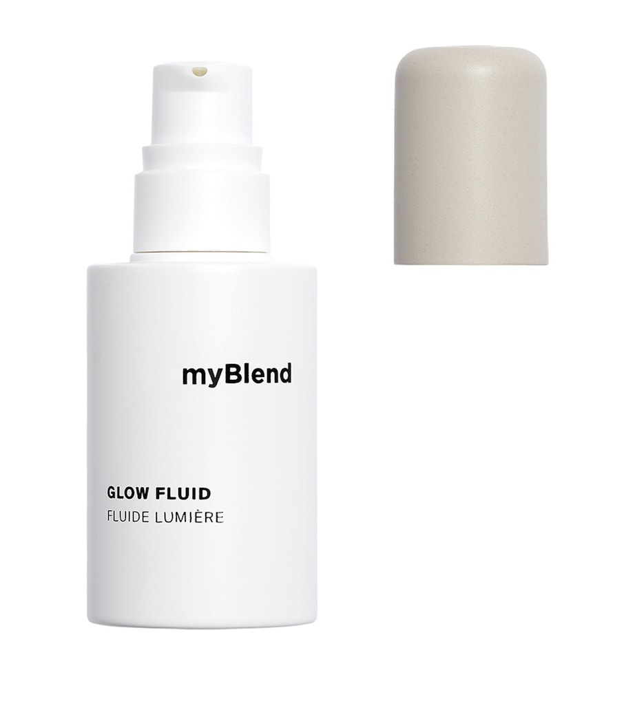 myBlend hydrating glow fluid with peptides 30ml, imported from the UK