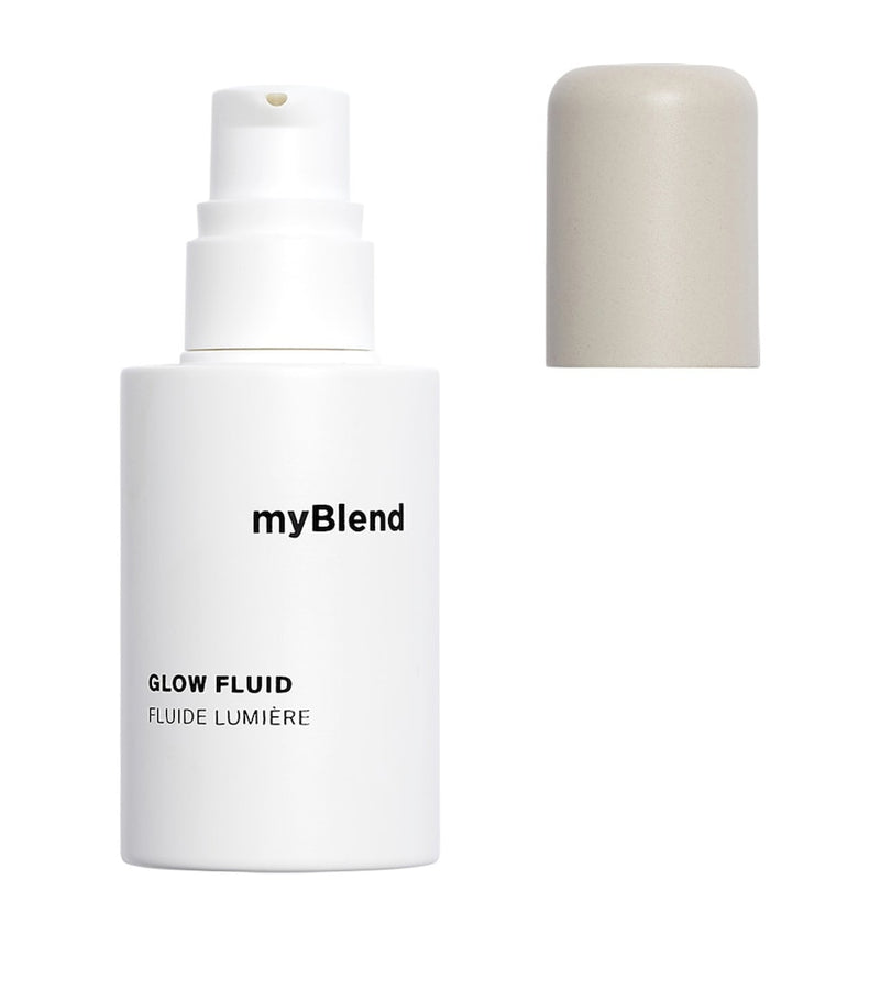 myBlend hydrating glow fluid with peptides 30ml, imported from the UK