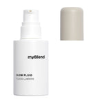 myBlend hydrating glow fluid with peptides 30ml, imported from the UK