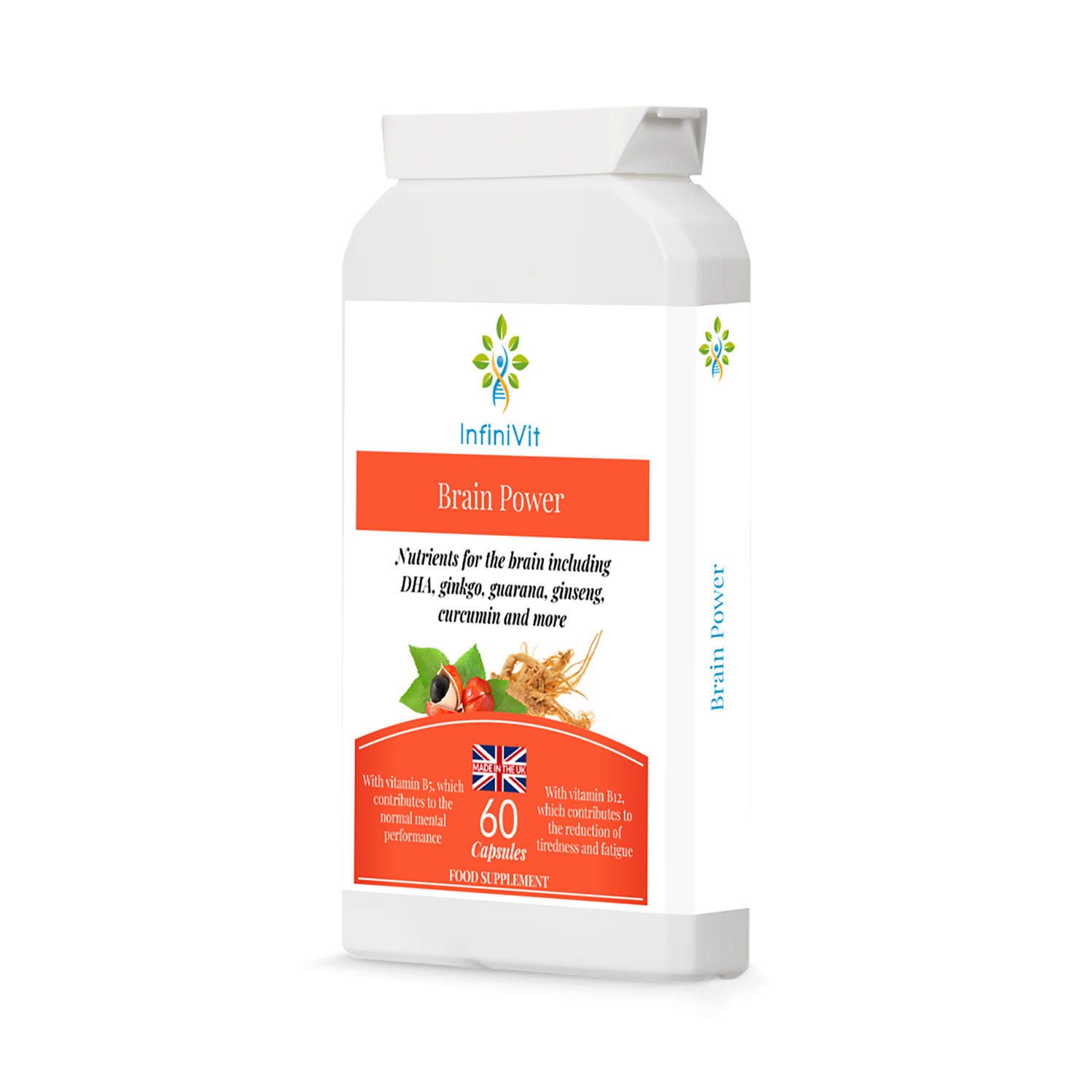 InfiniVit Brain Power 60 capsules, UK version