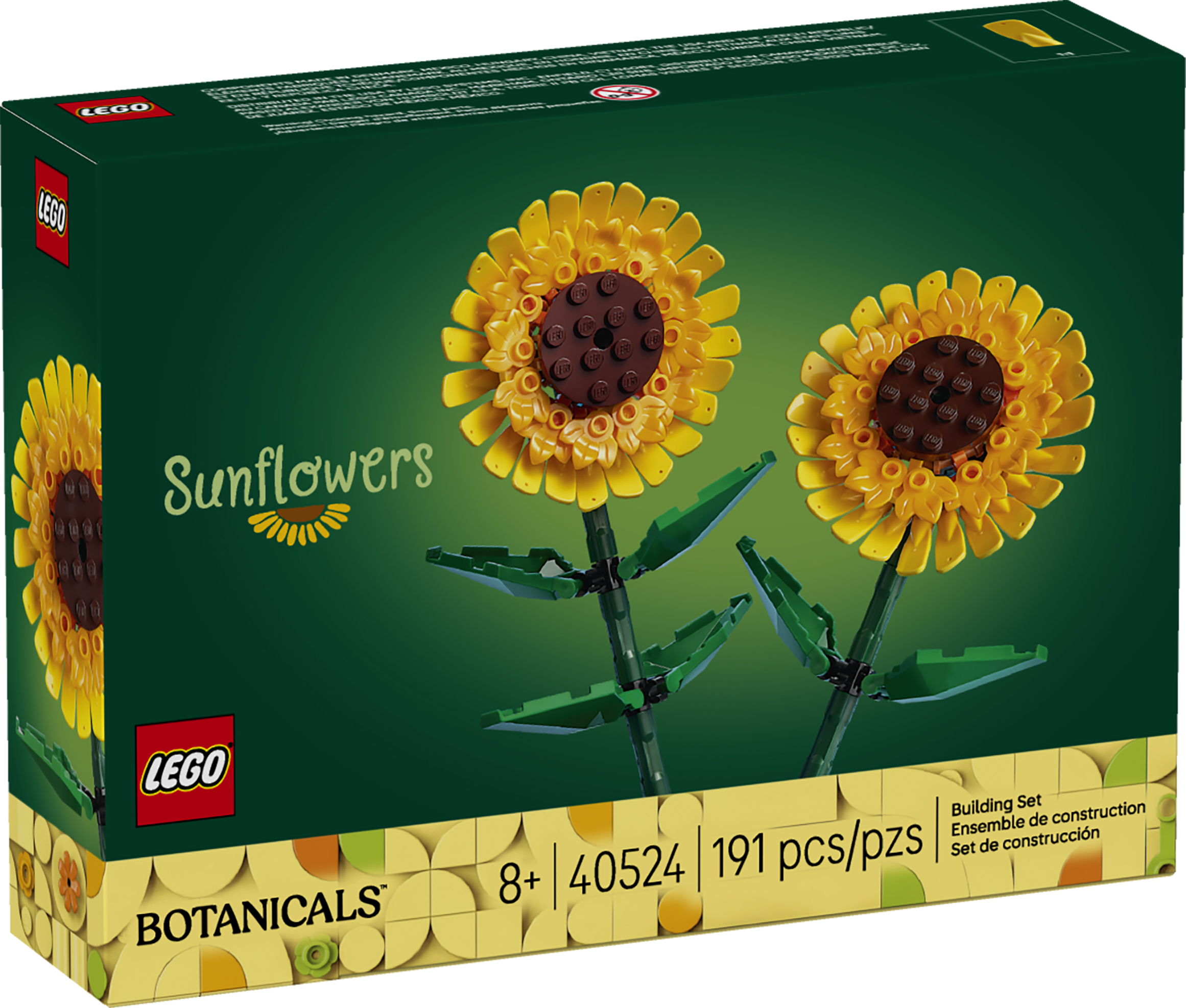 LEGO Sunflowers 40524 Building Kit 25cm (British brand)