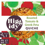 Higgidy Spinach & Tomato Quiche   155g GOODS M&S   