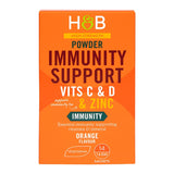 Holland & Barrett High Strength Immunity Support Powder Vits C & D & Zinc 14 Sachets GOODS Holland&Barrett   