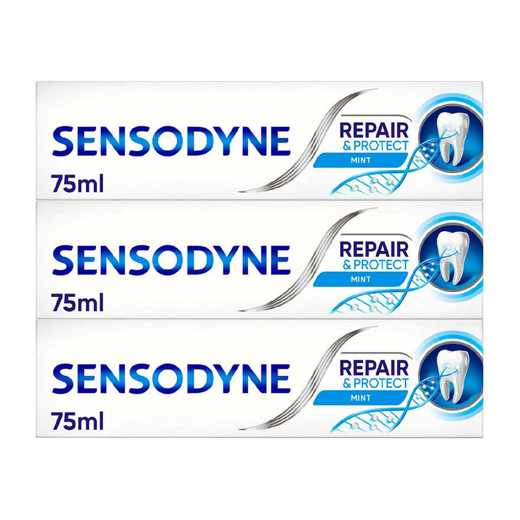 Sensodyne Repair & Protect Original Sensitive Toothpaste Bundle