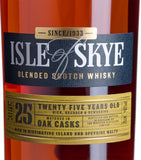 Isle of Skye Brewing 25-year-old blended Scotch whisky 70cl, UK version