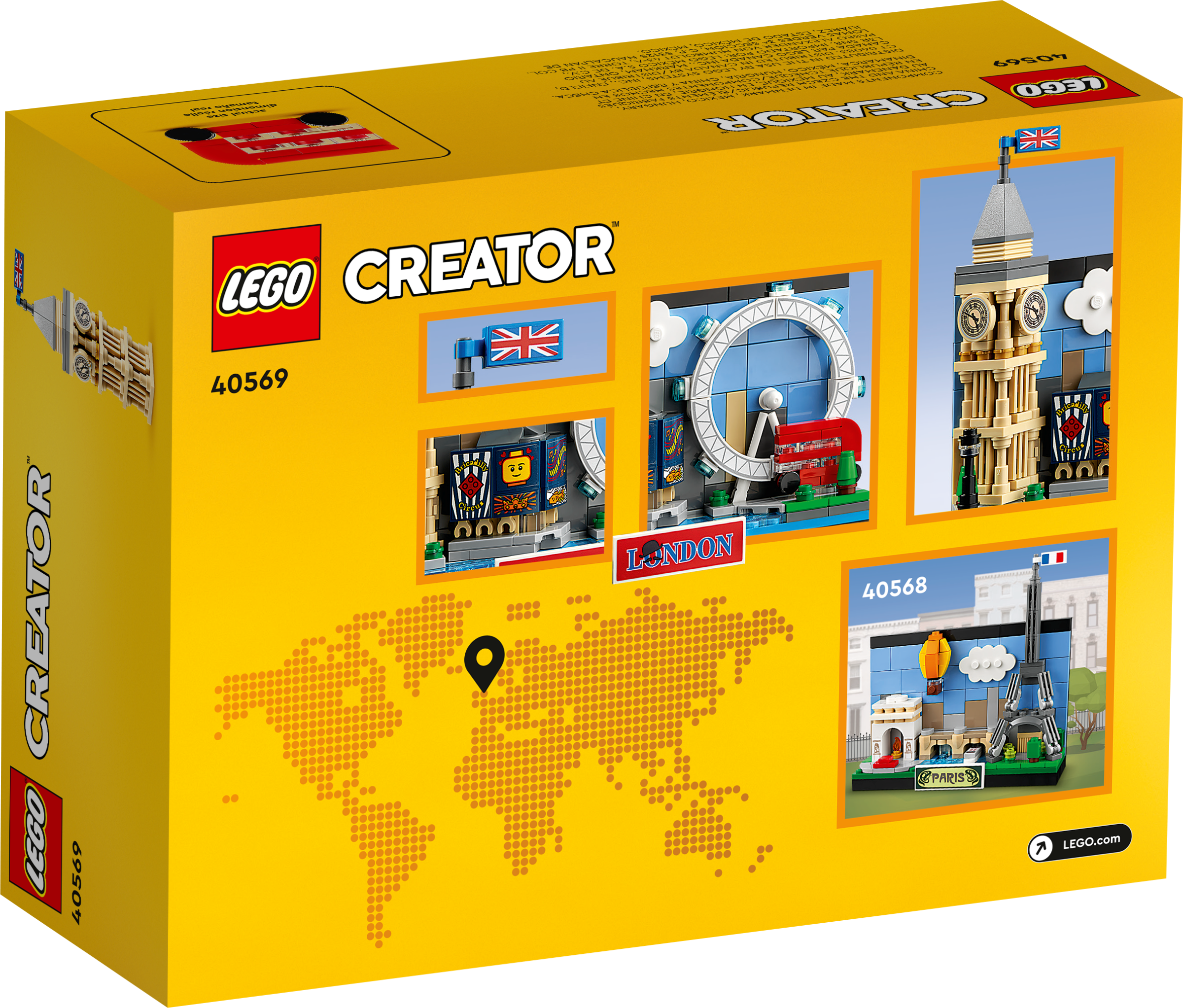 LEGO London Postcard building set 277 pieces, imported from the UK